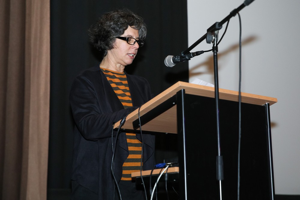 Vice-presidente da Câmara Municipal de Setúbal, Carla Guerreiro, na abertura do I Encontro Nacional de Serviços Educativos de Bibliotecas e Museus.