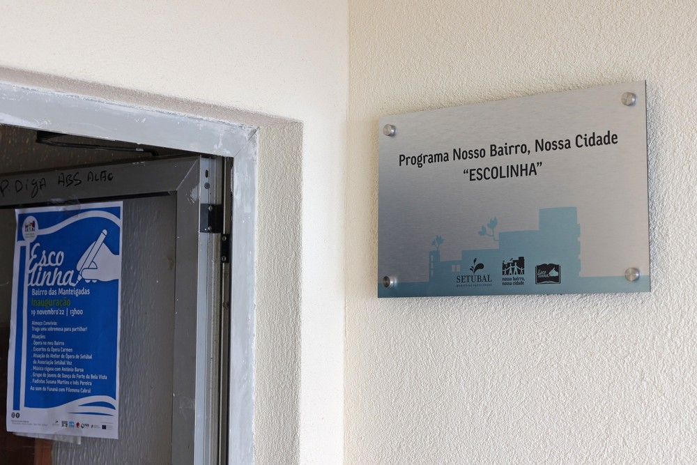 Espaço Escolinha - Inauguração - Bairro das Manteigadas