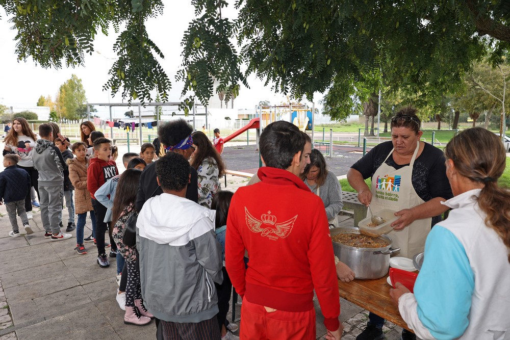 Espaço Escolinha - Inauguração - Bairro das Manteigadas