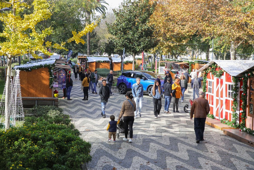Mercado de Natal do programa Natal em Setúbal 2022