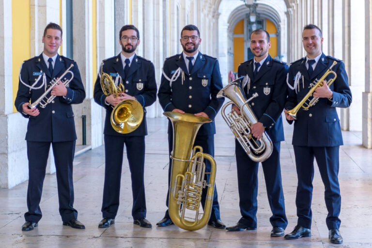 Quinteto de Metais da Banda Sinfónica da PSP.