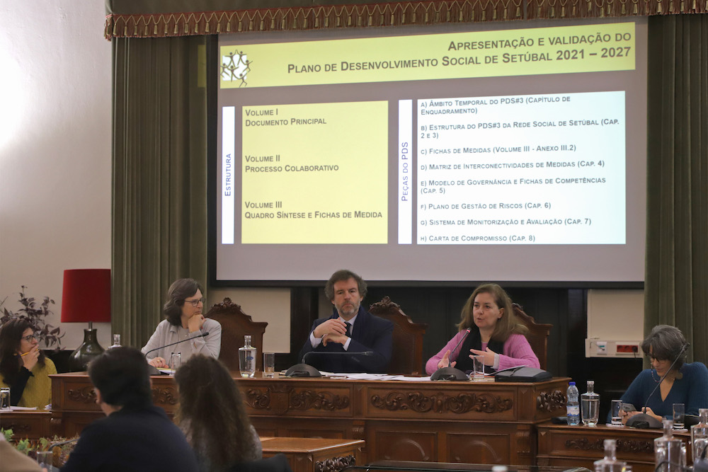 Terceiro PDS – Plano de Desenvolvimento Social para o Concelho de Setúbal 2021-2027 foi apresentado e validado no Conselho Local de Ação Social de Setúbal.