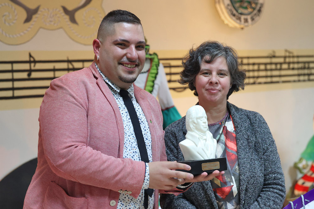 Vice-presidente da Câmara, Carla Guerreiro, nas comemorações do 101.º aniversário do Grupo Desportivo Setubalense “Os 13”.