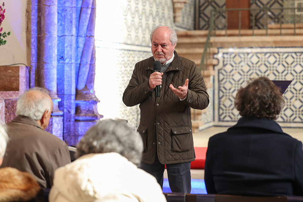 O presidente da autarquia, André Martins, marcou presença no concerto evocativo de Fernando Lopes-Graça, do ciclo Convento ConVida