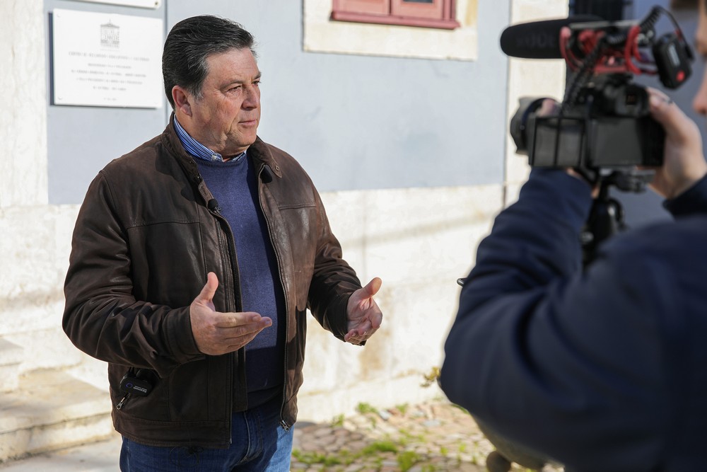 Visitas às freguesias | presidente da União das Freguesias de Setúbal, Rui Canas
