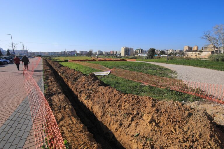 Anel de rega desenvolve Parque Urbano da Várzea