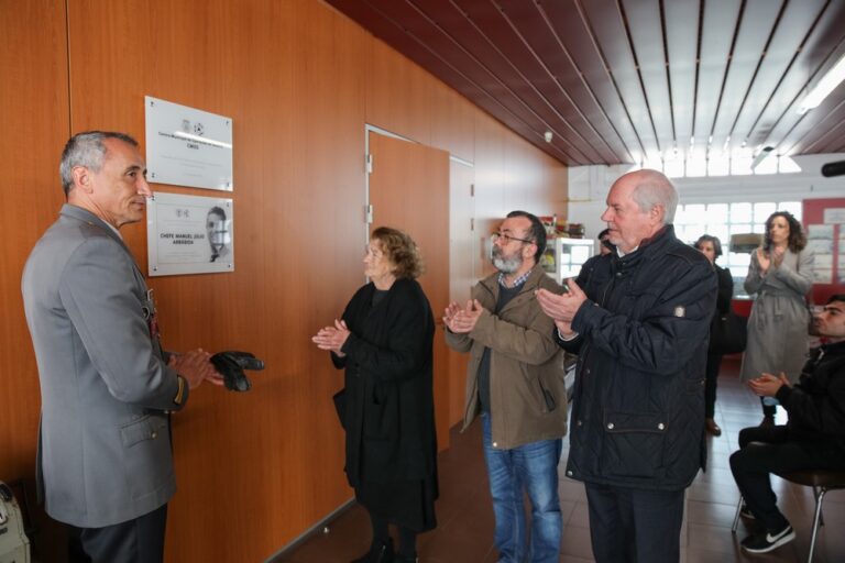 237.º Aniversário Bombeiros Sapadores de Setúbal - descerramento de placa de homenagem ao chefe Manuel Arrábida