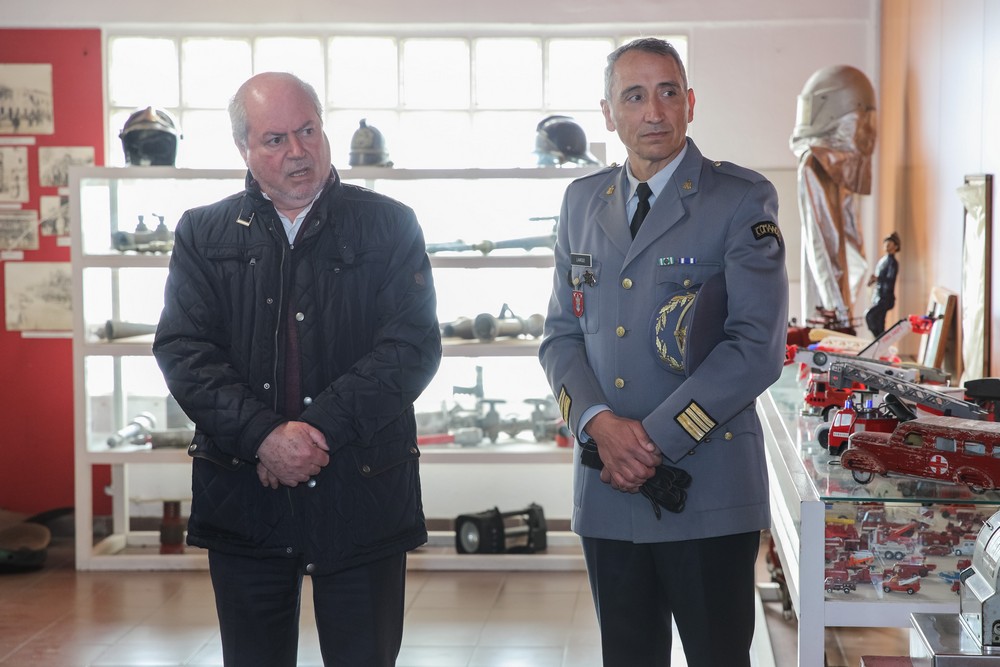 237.º Aniversário Bombeiros Sapadores de Setúbal - descerramento de placa de homenagem ao chefe Manuel Arrábida