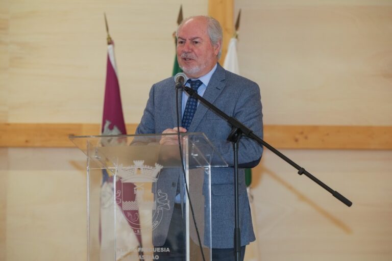 4.º Encontro das Unidades Locais de Proteção Civil - presidente da Câmara Municipal de Setúbal, André Martins