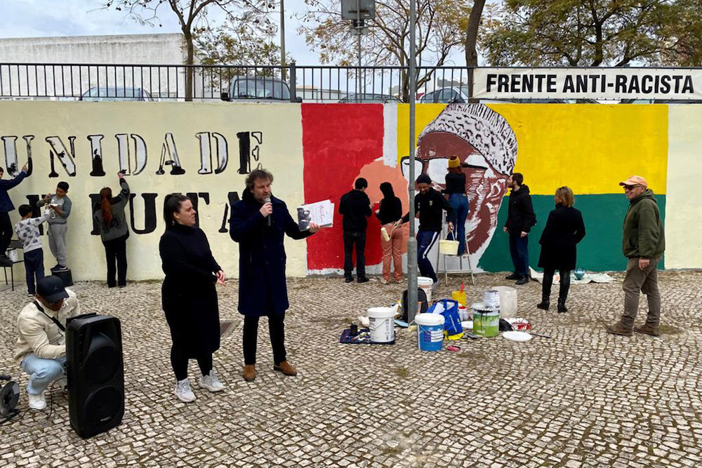 Homenagem a Amílcar Cabral - Rua do Moinho - Bela Vista