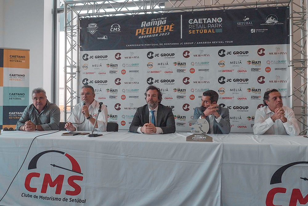 Apresentação da Rampa Pêquêpê Arrábida 2023, que se disputa em 22 e 23 de abril, contou com a presença do vereador do desporto, Pedro Pina.