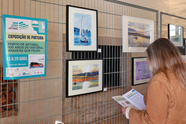 Comemorações do centenário do Porto de Setúbal | exposição "100 Anos do Porto de Setúbal" - Forte de Albarquel