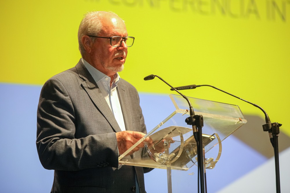 Presidente da Câmara, André Martins, na abertura da III Conferência Internacional Riscos, Segurança e Cidadania