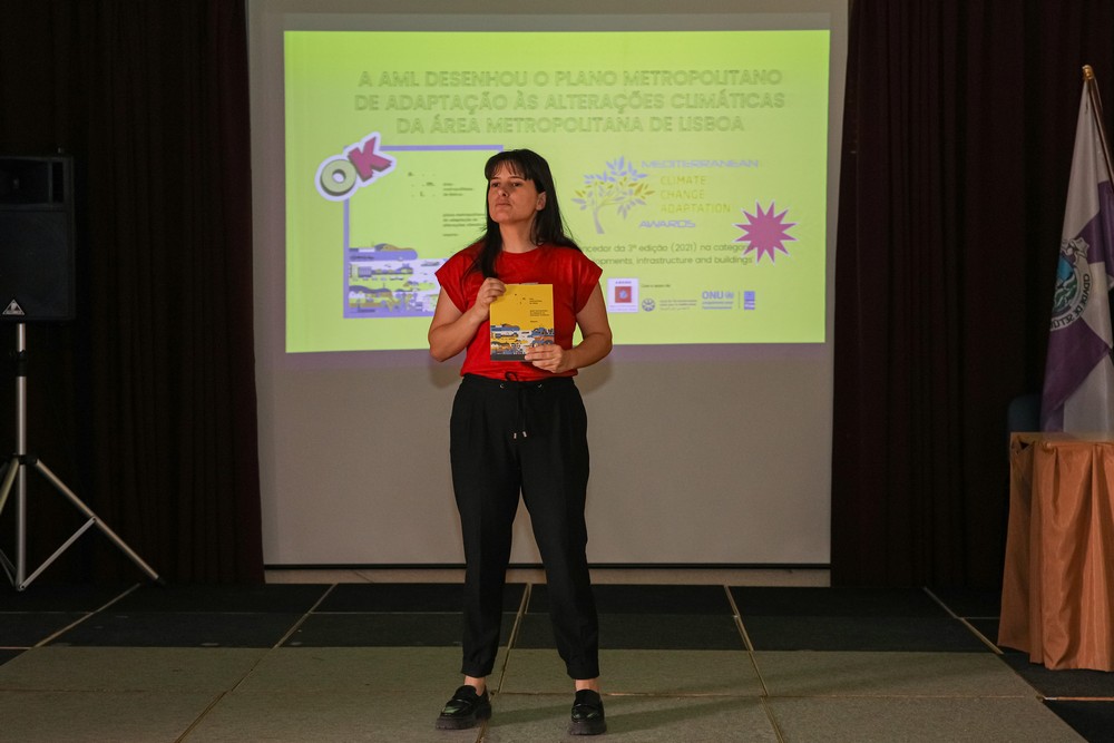 Joana Guerra Tadeu conduziu ação de sensibilização