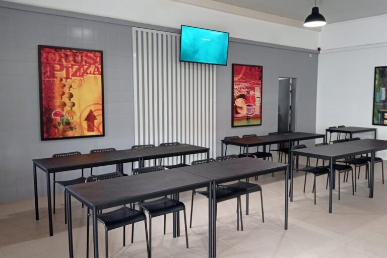 Refeitório do Parque Municipal de Poçoilos renovado