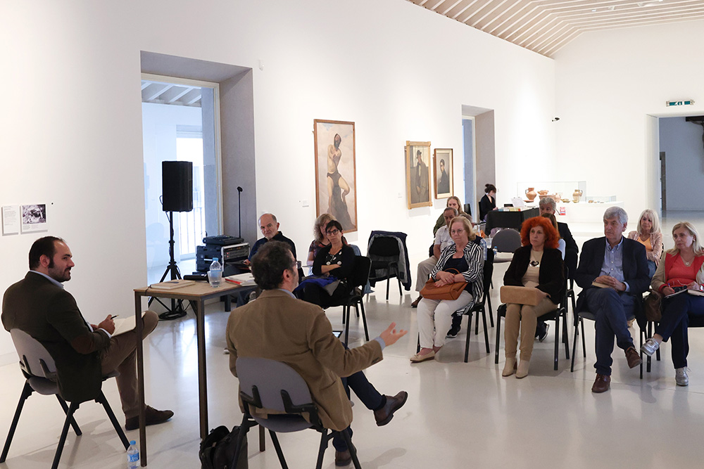 José Gardeazabal no ciclo de conferências “Ler Sebastião da Gama”, integrado na programação do centenário de Joana Luísa e Sebastião da Gama