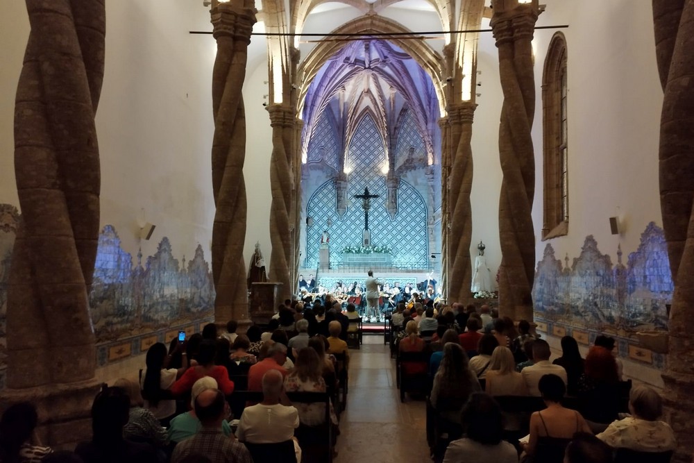 O Coro e a Orquestra da Universidade de Malmö em concerto
