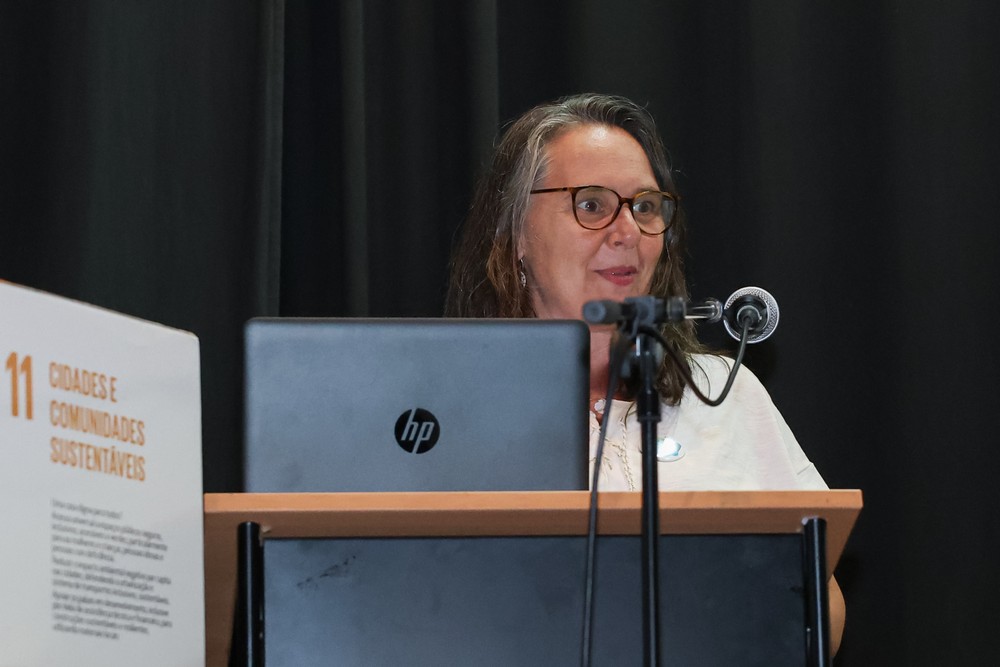 Cristina Falcão fez uma comunicação sobre património natural