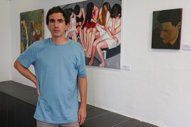 David Simões mostra "Pintura de Academia"