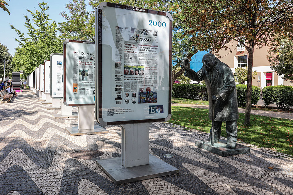 50 Anos de Expresso – inauguração de exposição e de peça de arte urbana