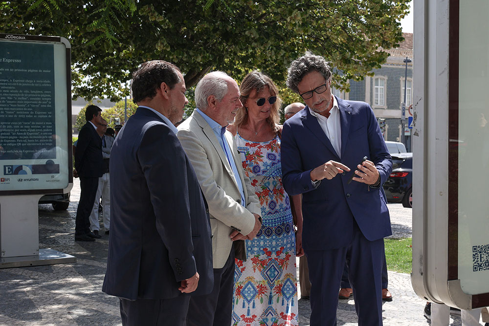 50 Anos de Expresso – inauguração de exposição e de peça de arte urbana