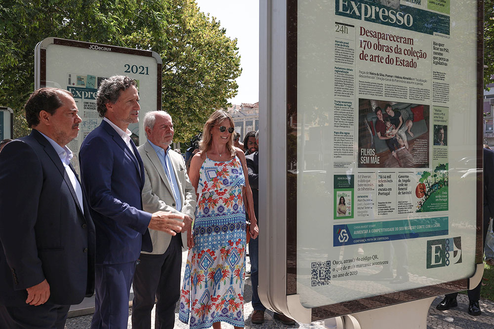 50 Anos de Expresso – inauguração de exposição e de peça de arte urbana