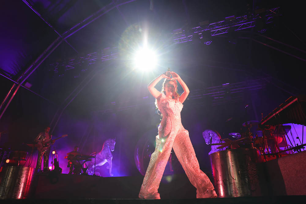 Bárbara Tinoco em concerto na Feira de Sant'Iago 2023