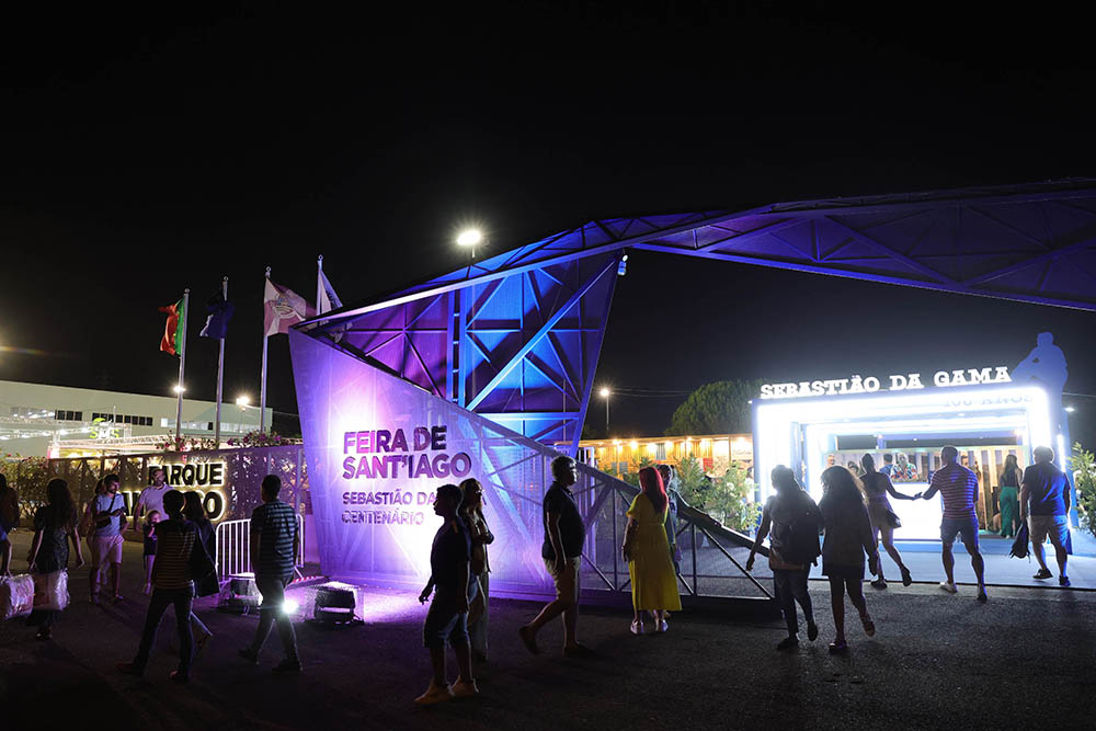 Pavilhão dedicado a Sebastião da Gama deu as boas-vindas ao visitantes