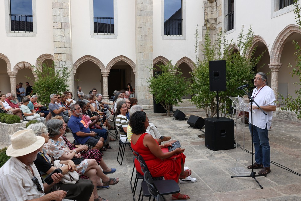 XXV Festa do Teatro - abertura e concerto Chica - Claustros do Convento de Jesus - diretor artístico da festa, José Maria Dias