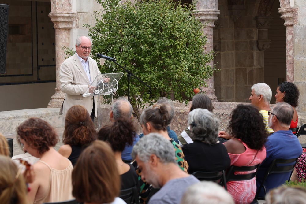 XXV Festa do Teatro - abertura e concerto Chica - Claustros do Convento de Jesus - presidente da Câmara Municipal de Setúbal, André Martins