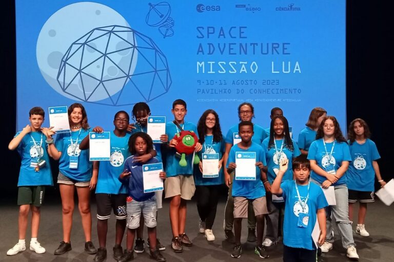 Jovens do Nosso Bairro, Nossa Cidade participaram no Space Adventure: Missão Lua