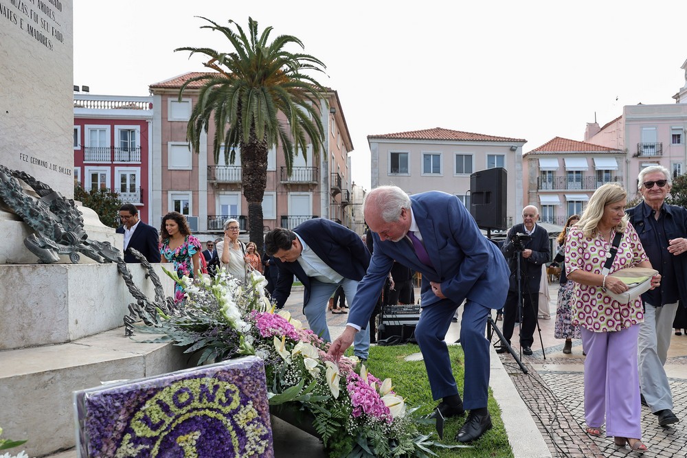 Comemorações Bocagianas - Dia de Bocage e da Cidade - deposição de flores e declamação de poesia