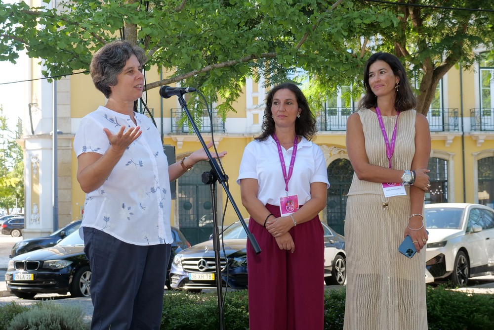 Festa da Flor - Abertura oficial e Mostra de Artes e Ofícios - vice-presidente da Câmara Municipal de Setúbal, Carla Guerreiro