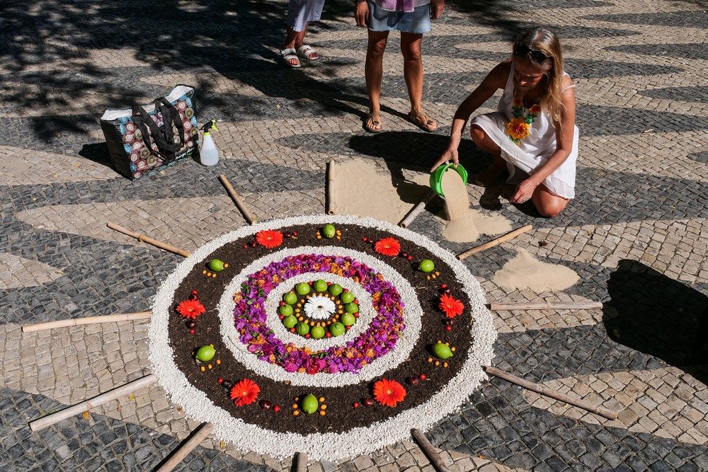 Festa da Flor - Construção de Mandala Coletiva