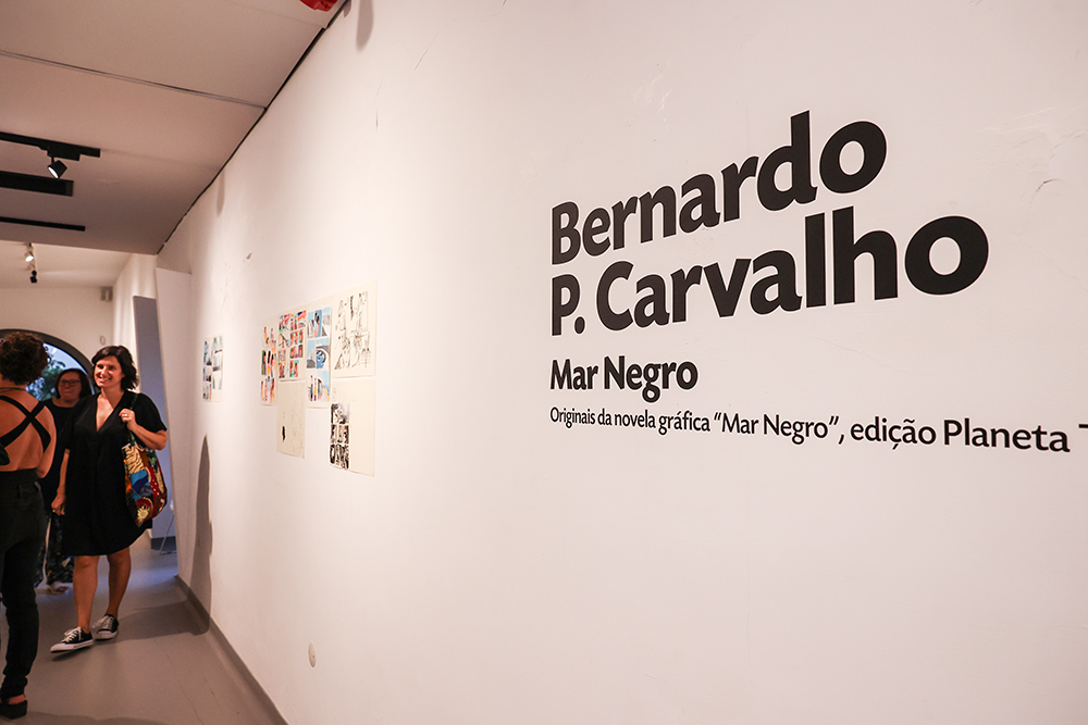 Bernardo P. Carvalho com mostra na Casa d'Avenida