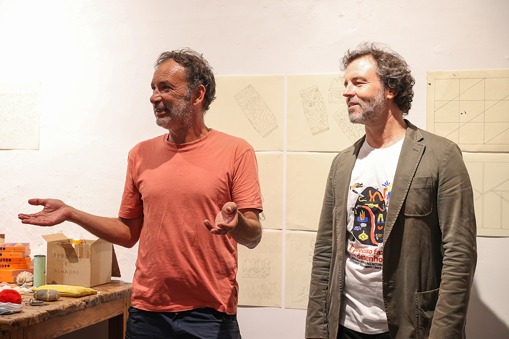 Bernardo P. Carvalho com mostra na Casa d'Avenida