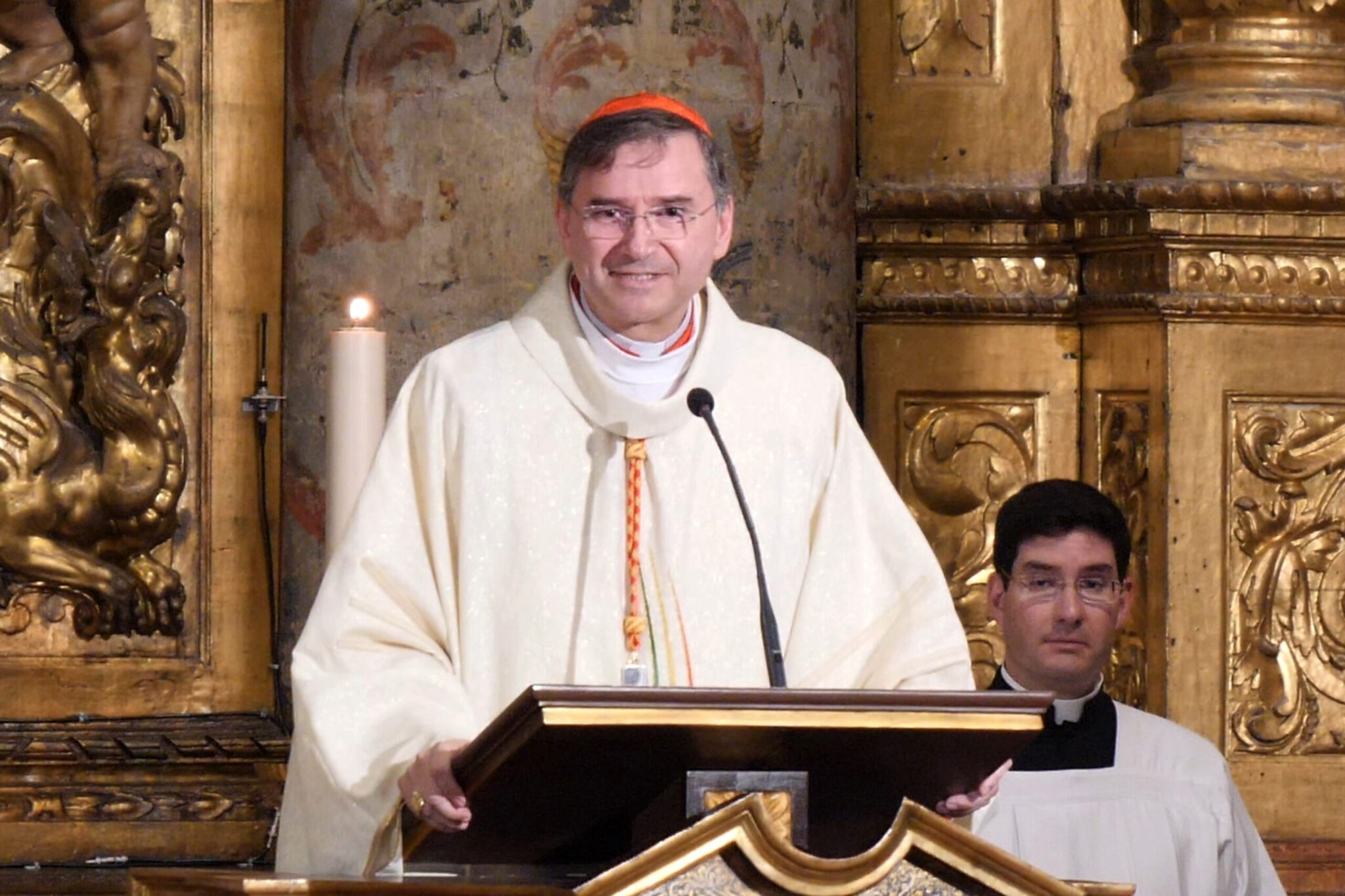 Cardeal D. Américo Aguiar - entrada solene do novo bispo de Setúbal - primeira eucaristia