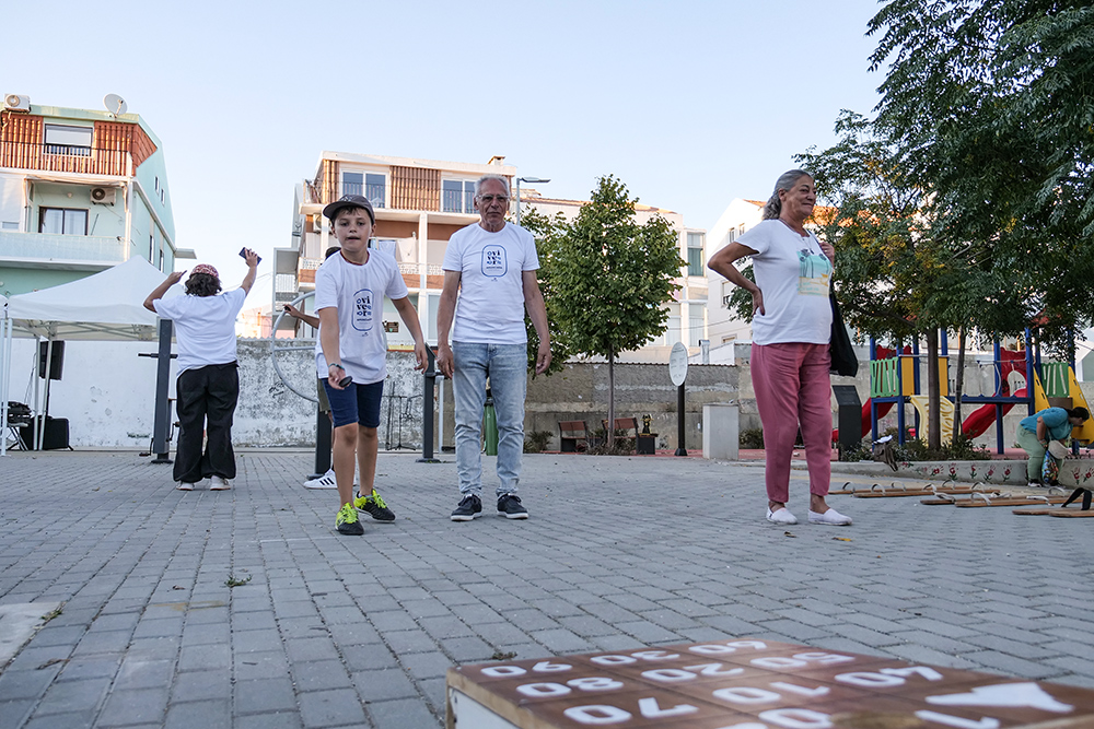 Jogos tradicionais foram dinamizados no Jardim do Grito dos Pescadores