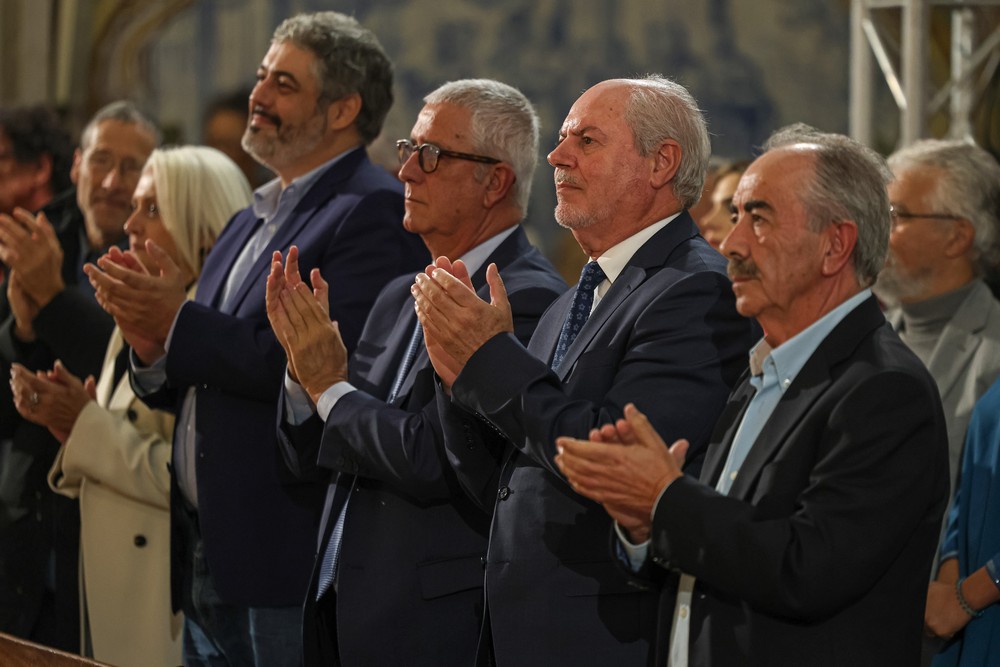 Presidente da Câmara Municipal, André Martins, na tomada de posse de D. Américo Aguiar como quarto bispo de Setúbal