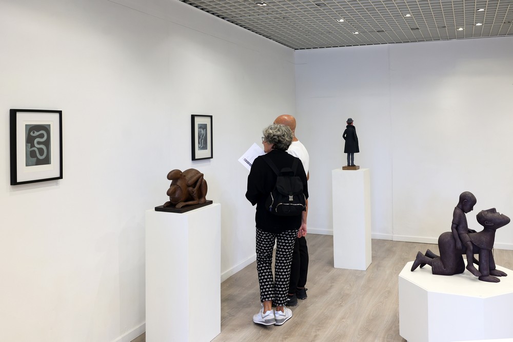 Um Raio de Sal - inauguração de exposição de Jorge Pé-Curto - MAEDS