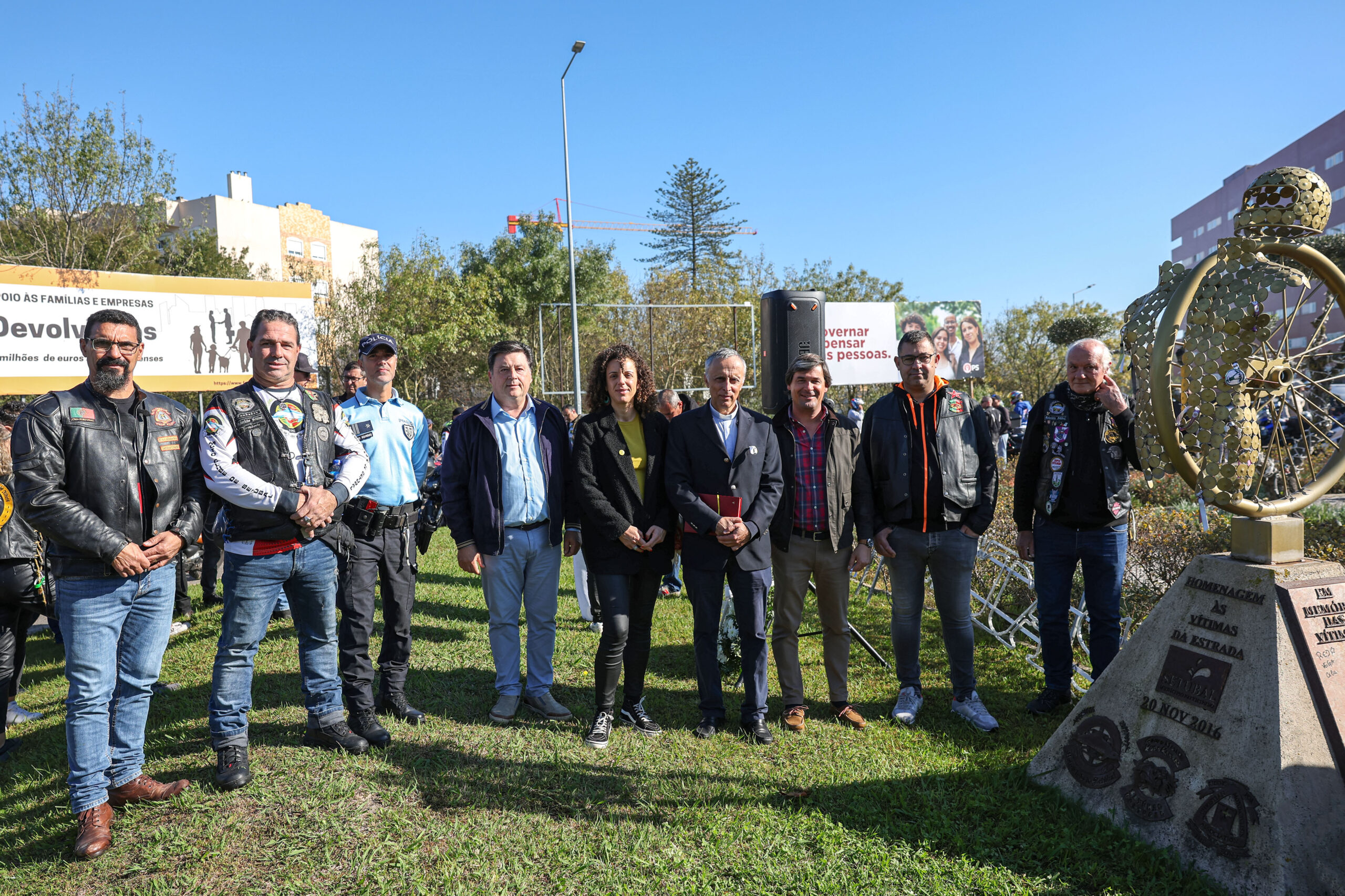 Dia Mundial em Memória das Vítimas na Estrada - Homenagem em Setúbal