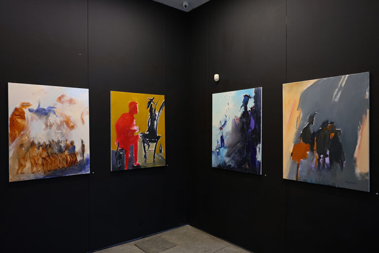 Mudar - Exposição de pintura Carlos Pereira da Silva