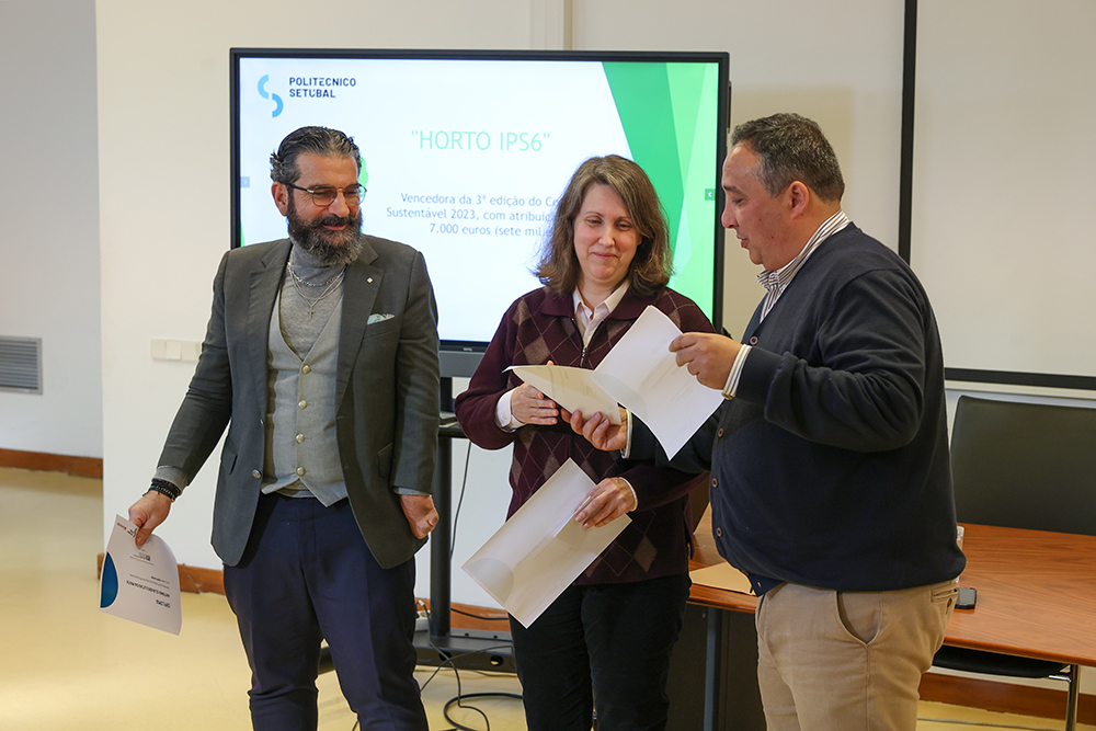 Entrega de prémios do Concurso IPS Sustentável