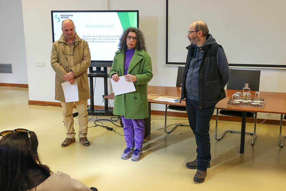 Entrega de prémios do Concurso IPS Sustentável