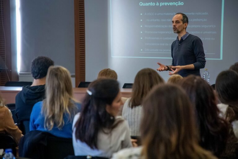 Ângelo Fernandes conduziu ação de formação de prevenção contra a violência sexual em crianças