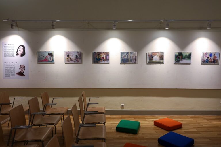 Colo - exposição de livro ilustrado - Edna Ladeira