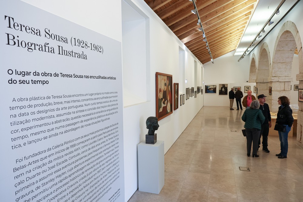 Teresa Sousa - exposição Galeria Municipal do 11