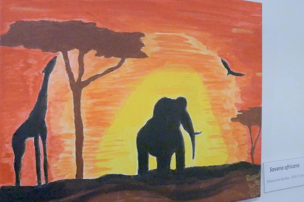 Inauguração da exposição de desenho e pintura “Tons da Natureza”, de Raquel Bento, na Galeria de Exposições da Biblioteca de Azeitão