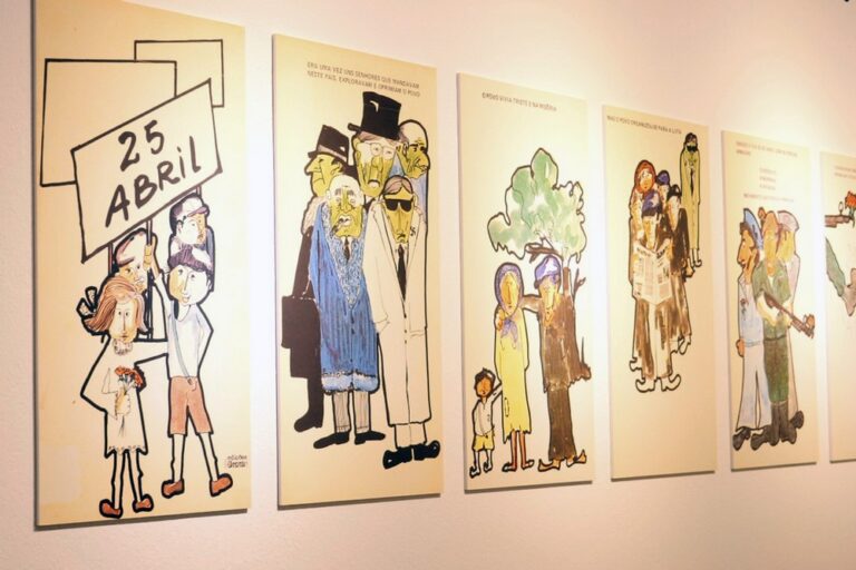 A mostra está patente no Museu do Trabalho Michel Giacometti