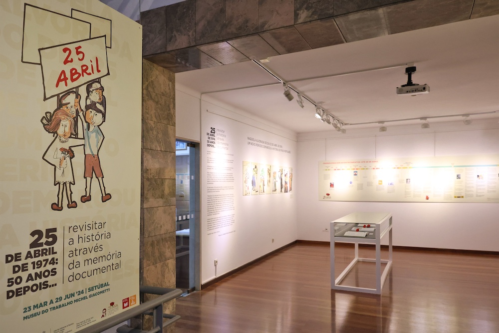 A mostra está patente no Museu do Trabalho Michel Giacometti